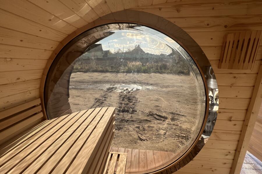 Баня овальная Батискаф 2,4х4 м , фото 7