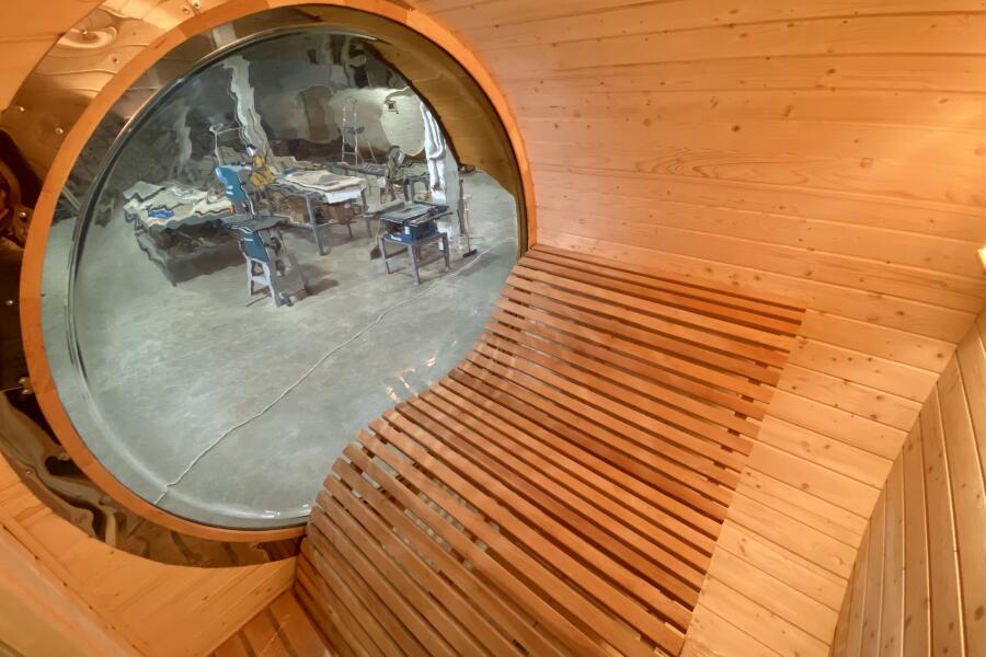 Баня овальная Батискаф 2,4х4 м , фото 13