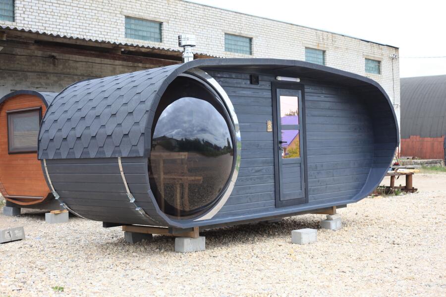 Баня овальная Батискаф 2,4х6 м , фото 3