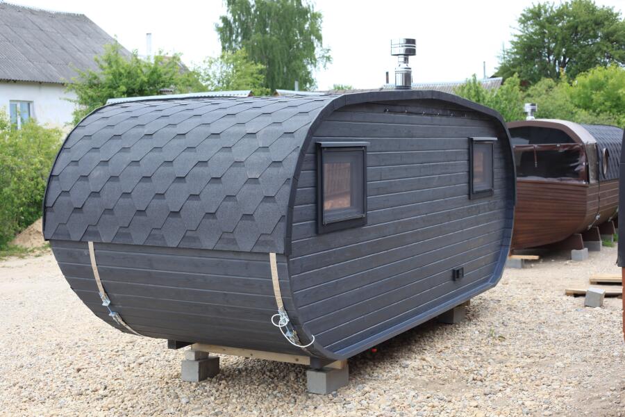 Баня овальная Батискаф 2,4х6 м , фото 4