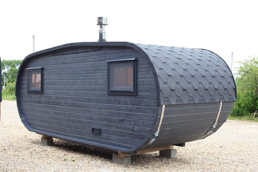 Баня овальная Батискаф 2,4х6 м , фото 5