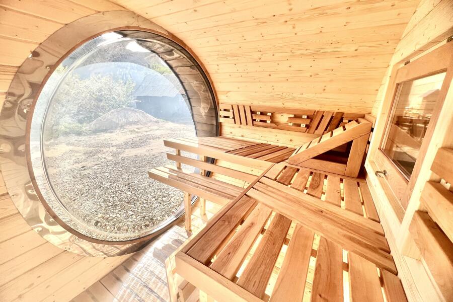 Баня овальная Батискаф 2,4х6 м , фото 9