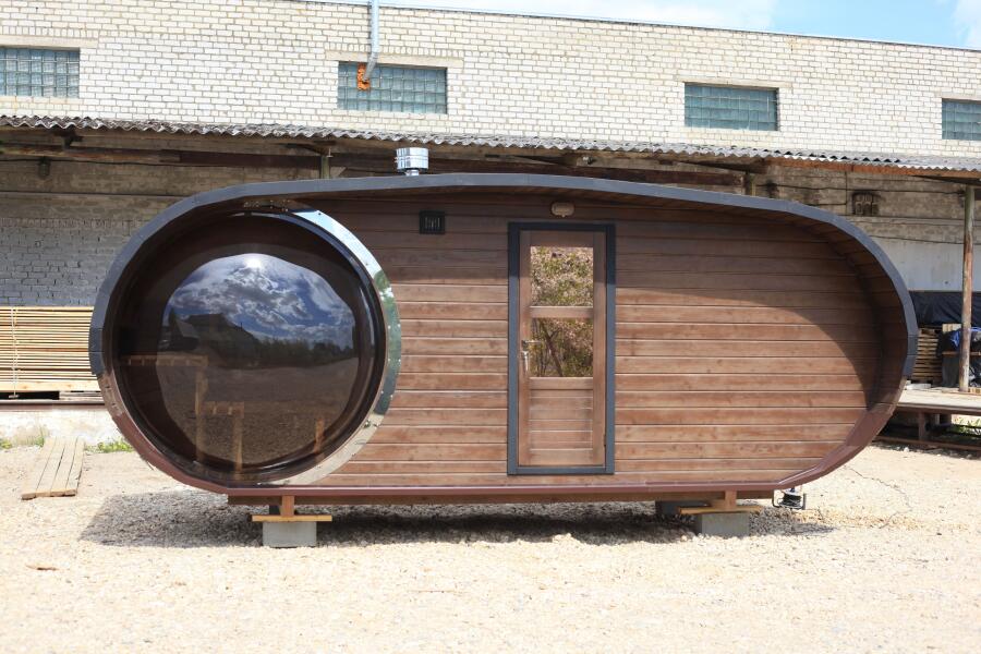 Баня овальная Батискаф 2,4х6 м , фото 12