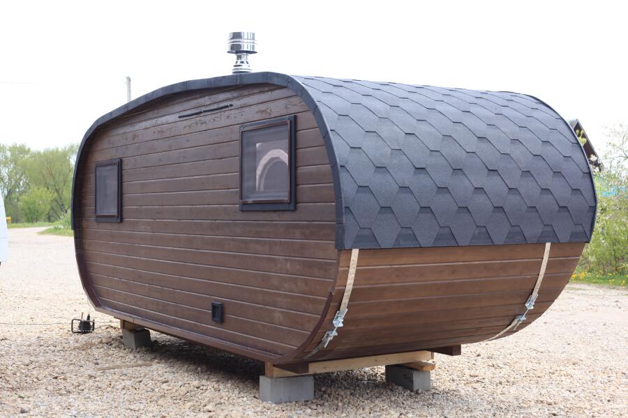 Баня овальная Батискаф 2,4х6 м , фото 13