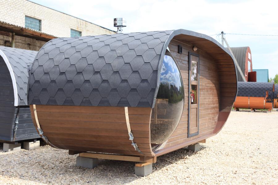 Баня овальная Батискаф 2,4х6 м , фото 14