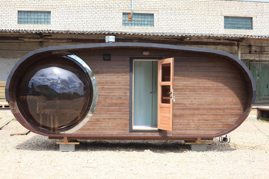 Баня овальная Батискаф 2,4х6 м , фото 15