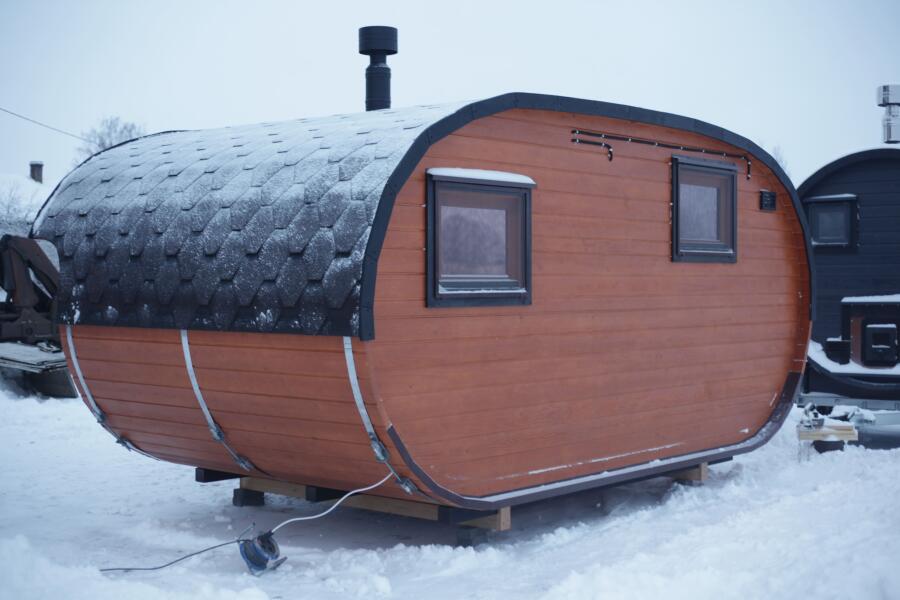 Баня овальная Батискаф 3х5 м , фото 2