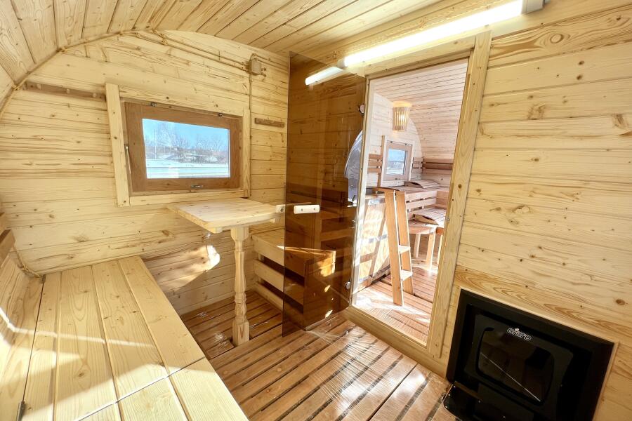 Баня овальная Батискаф 3х5 м , фото 13