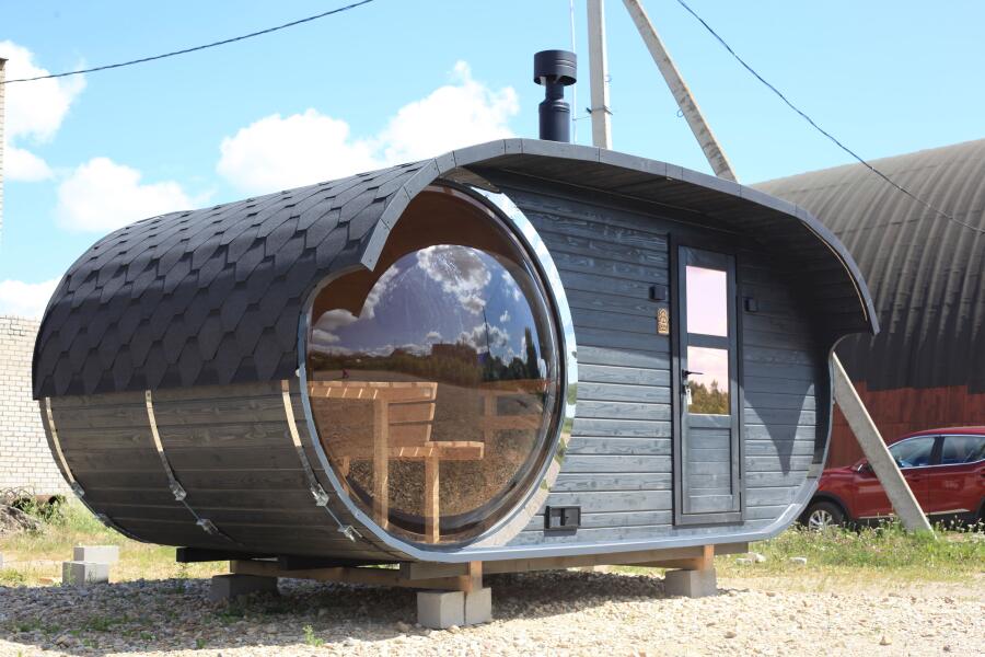 Баня овальная Батискаф 3х5 м , фото 19