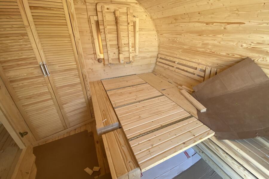 Баня овальная Батискаф 3х6 м , фото 16