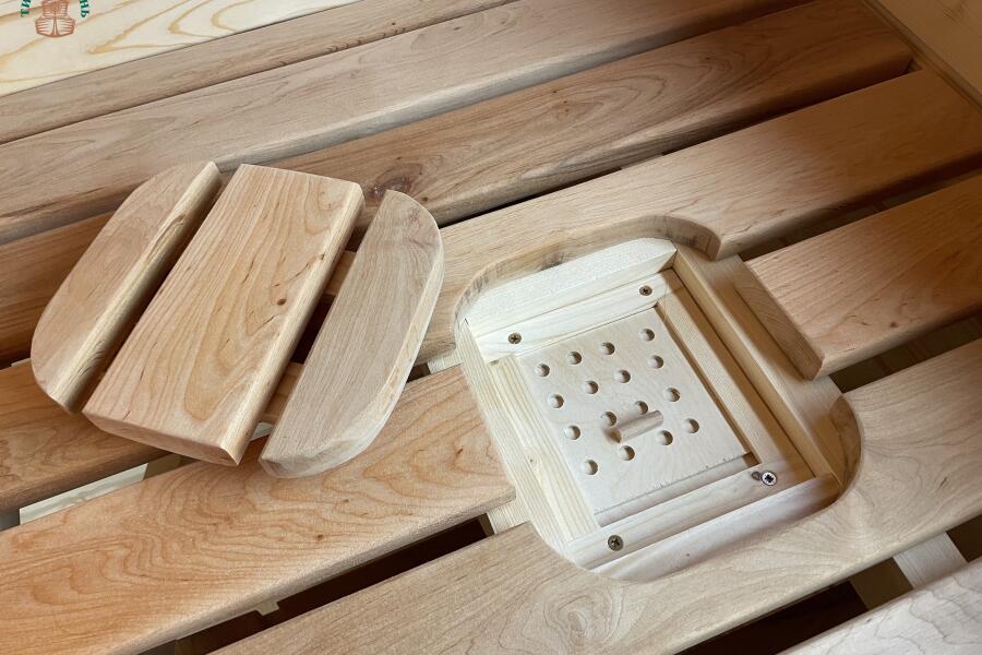 Баня Парус 6 м, 2 отд, боковой вход, со спальным местом и душевой, топка внутри, фото 16