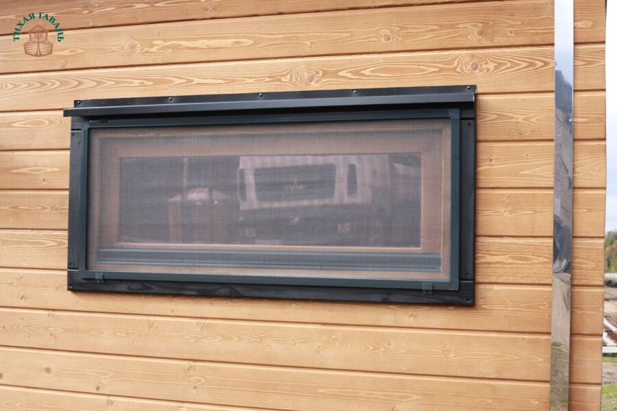 Баня Парус 6 м, 2 отд, боковой вход, со спальным местом и душевой, топка внутри, фото 22