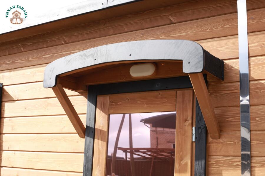 Баня Парус 6 м, 2 отд, боковой вход, со спальным местом и душевой, топка внутри, фото 23