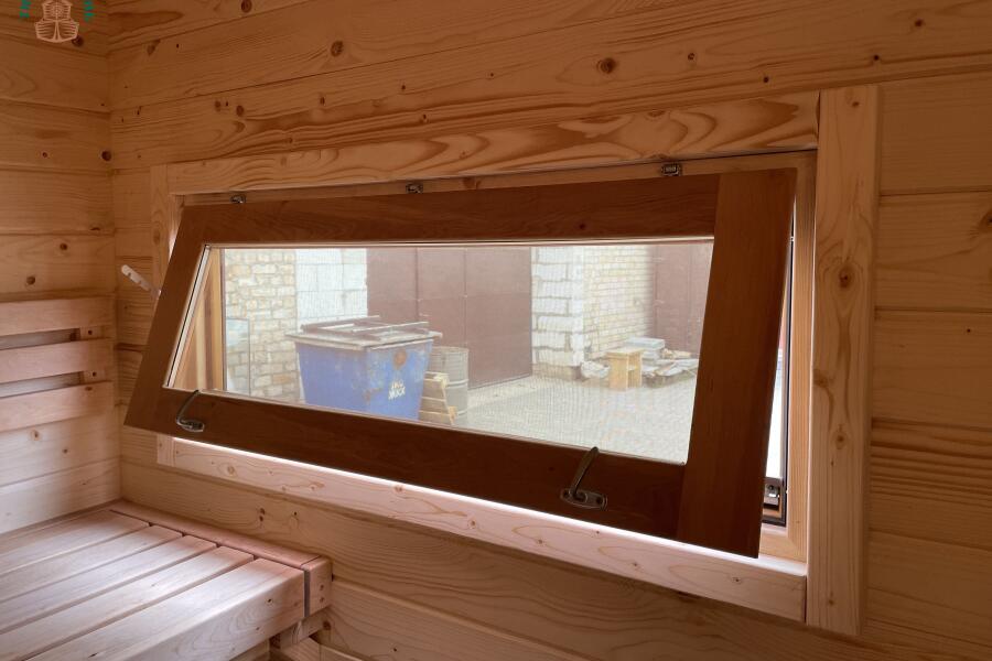 Парус 6 м, 2 отделения, с душевой, боковой вход, топка внутри, фото 25