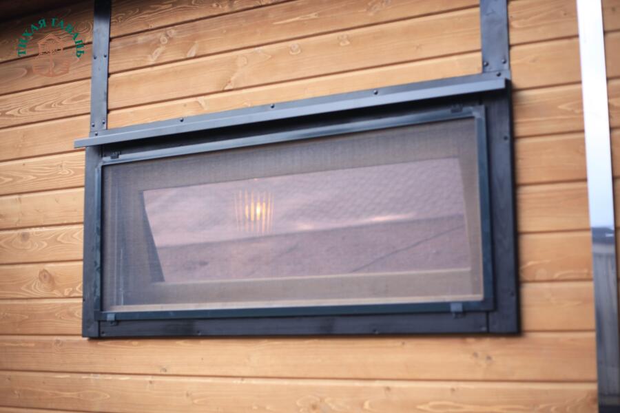 Баня Парус 6 м, 2 отделения, с душевой, боковой вход, фото 8