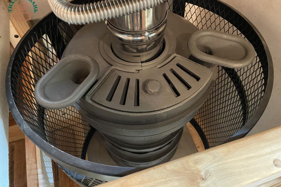 Баня Парус 6 м, 2 отделения, с душевой, боковой вход, фото 23