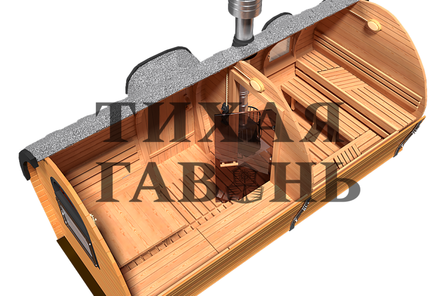 Баня Сундук Премиум 5 м, фото 3
