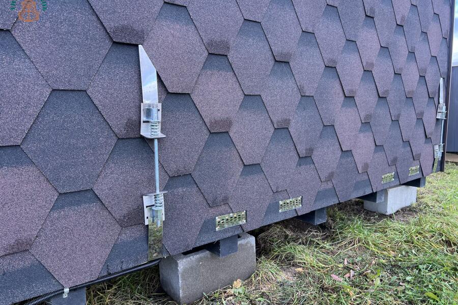 Баня Парус 6 метров с летним душем , фото 11