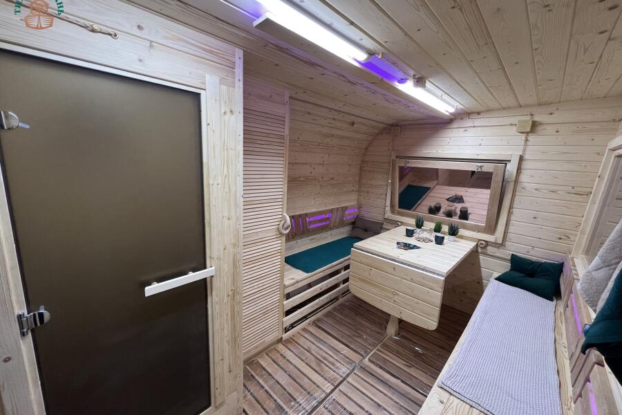 Баня Парус 6 метров с летним душем , фото 12