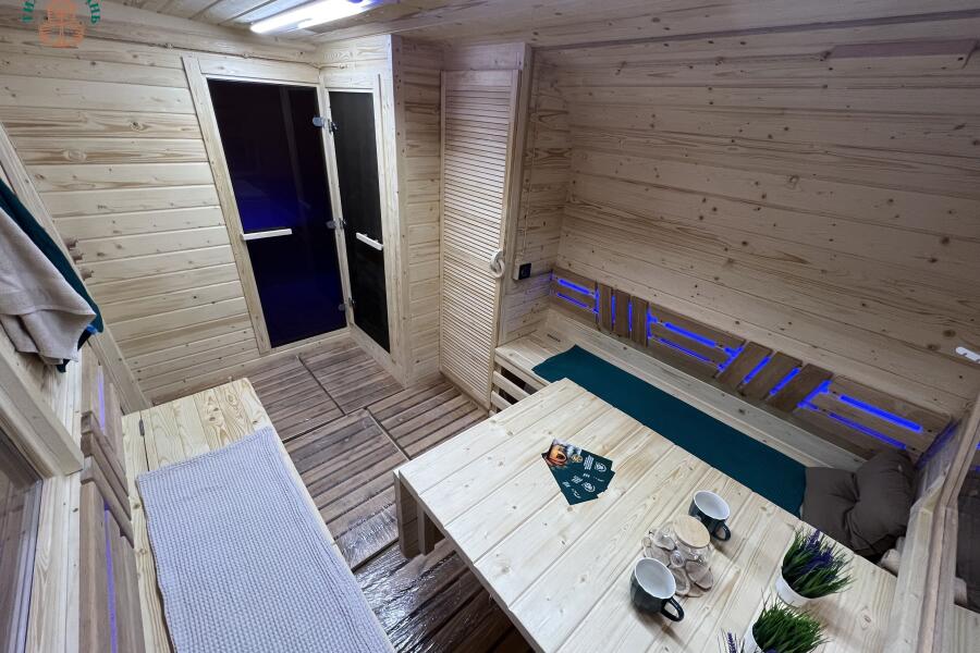 Баня Парус 6 метров с летним душем , фото 14