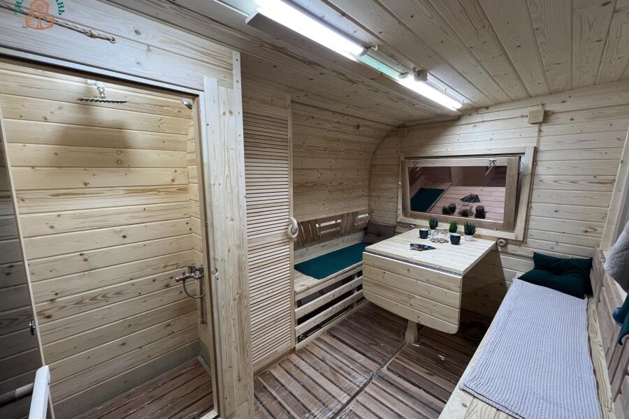 Баня Парус 6 метров с летним душем , фото 15