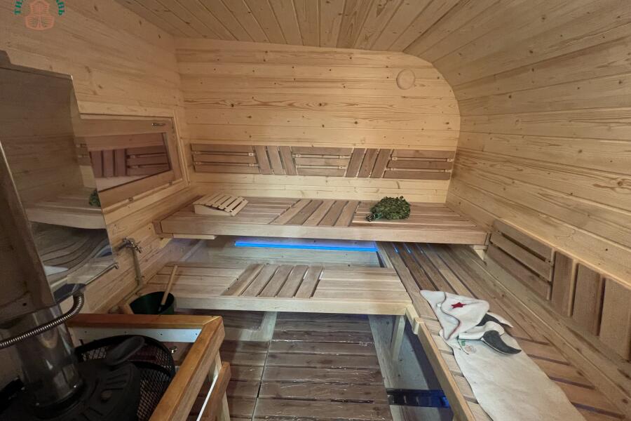 Баня Парус 6 метров с летним душем , фото 24