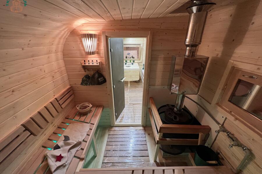 Баня Парус 6 метров с летним душем , фото 26
