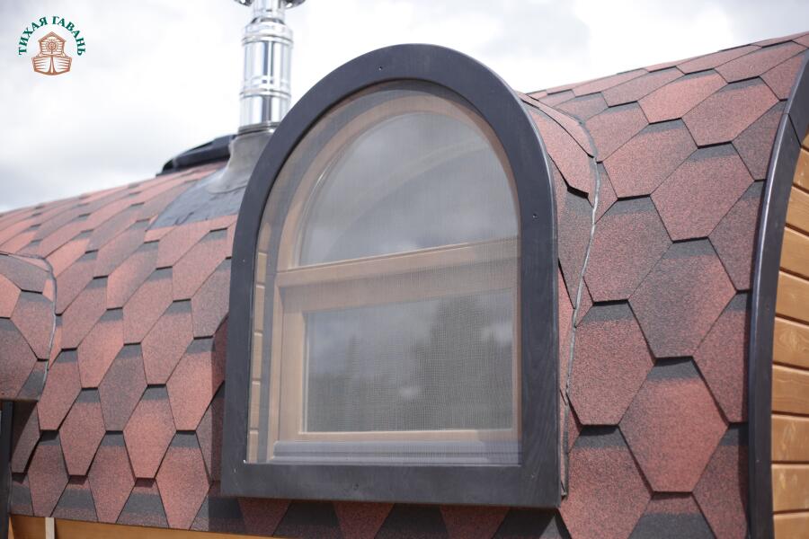 Баня Сундук Премиум 6 м, 2 отделения, боковой вход, с душевой и системой АвтоПар, фото 4