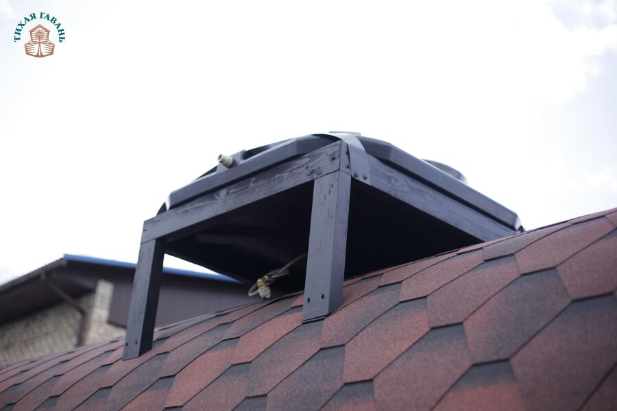 Баня Сундук Премиум 6 м, 2 отделения, боковой вход, с душевой и системой АвтоПар, фото 9