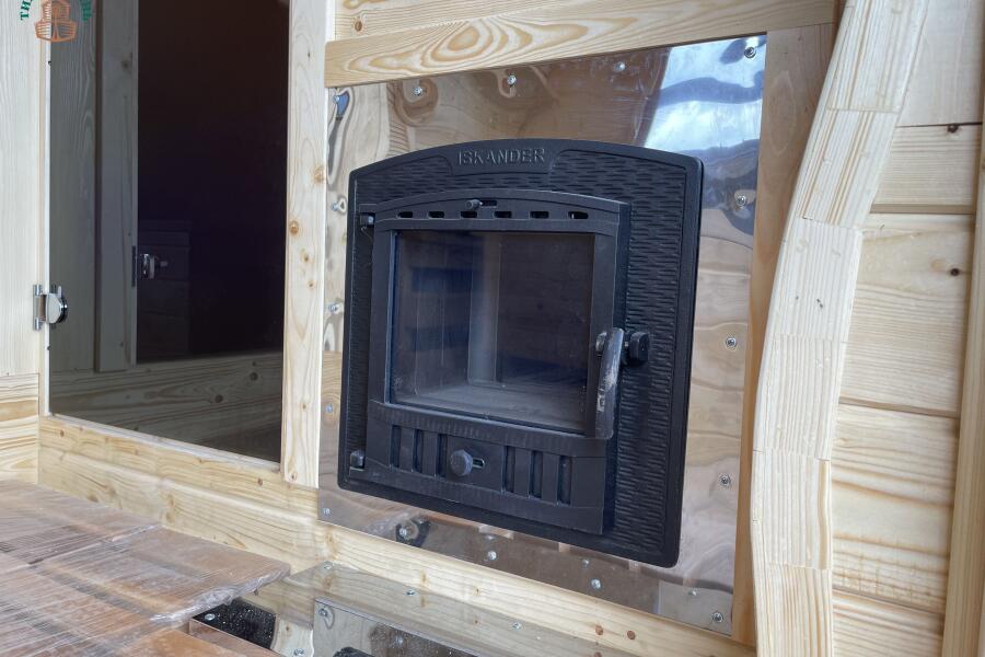 Баня Сундук Премиум 6 м, 2 отделения, боковой вход, с душевой и системой АвтоПар, фото 17