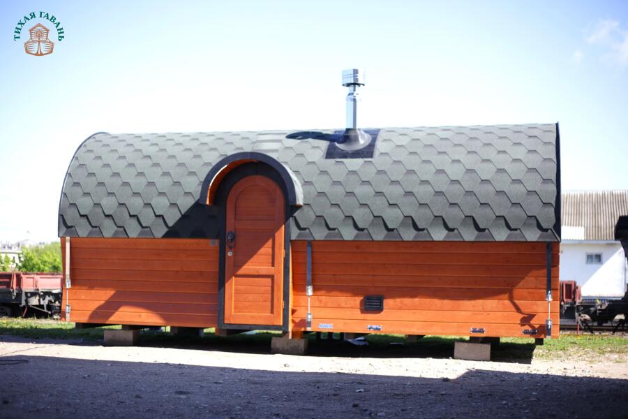 Баня Сундук Премиум Стандарт-Плюс 6 м, 2 отделения, боковой вход, фото 2