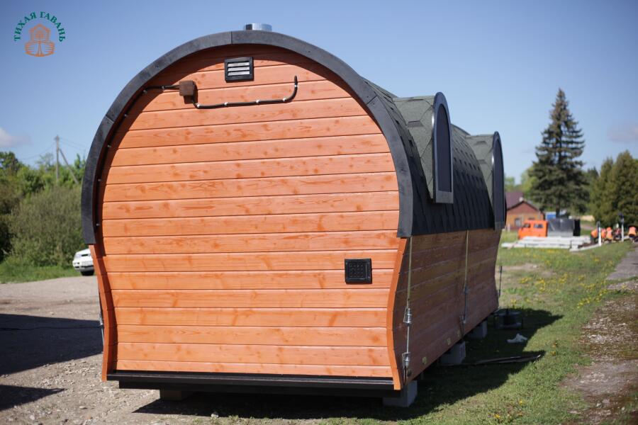 Баня Сундук Премиум Стандарт-Плюс 6 м, 2 отделения, боковой вход, фото 3