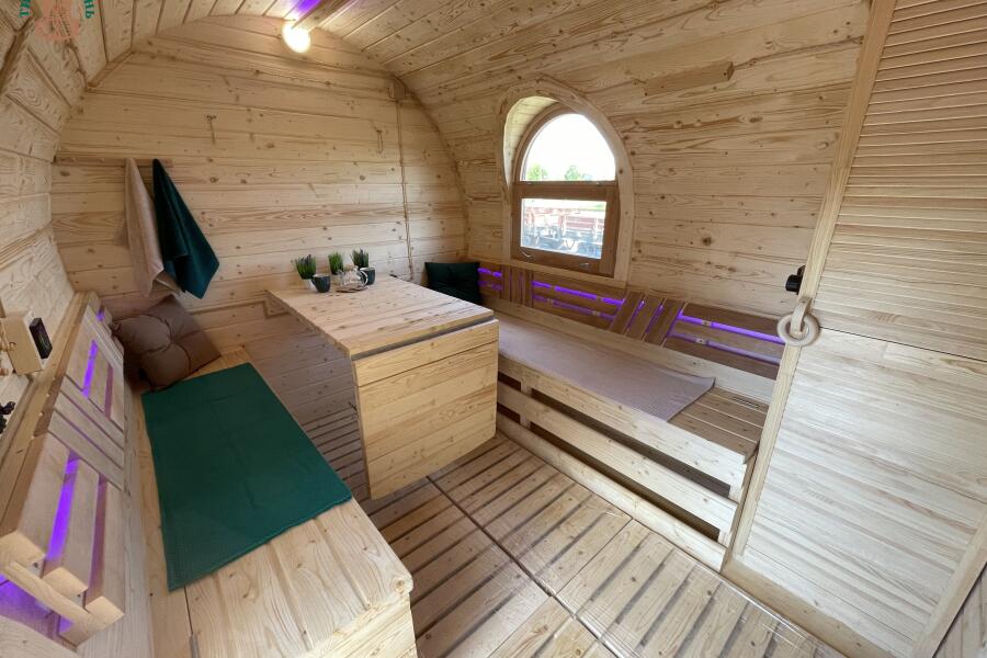 Баня Сундук Премиум Стандарт-Плюс 6 м, 2 отделения, боковой вход, фото 9