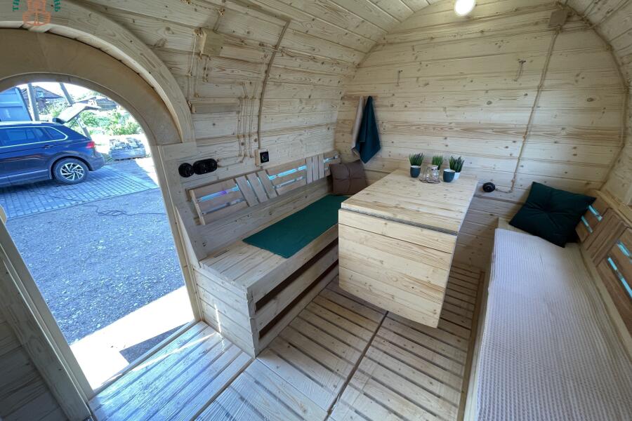 Баня Сундук Премиум Стандарт-Плюс 6 м, 2 отделения, боковой вход, фото 10