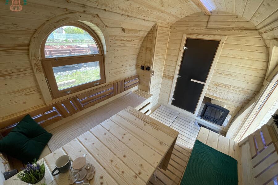 Баня Сундук Премиум Стандарт-Плюс 6 м, 2 отделения, боковой вход, фото 11