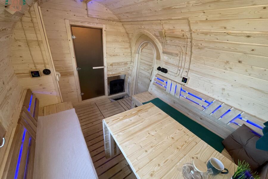 Баня Сундук Премиум Стандарт-Плюс 6 м, 2 отделения, боковой вход, фото 12