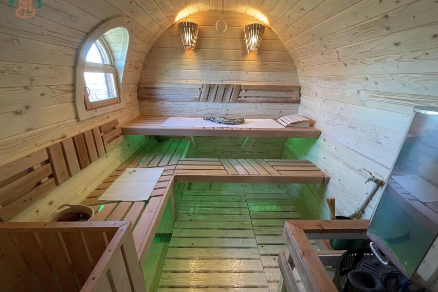 Баня Сундук Премиум Стандарт-Плюс 6 м, 2 отделения, боковой вход, фото 20