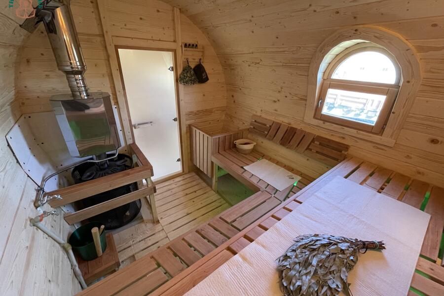 Баня Сундук Премиум Стандарт-Плюс 6 м, 2 отделения, боковой вход, фото 22