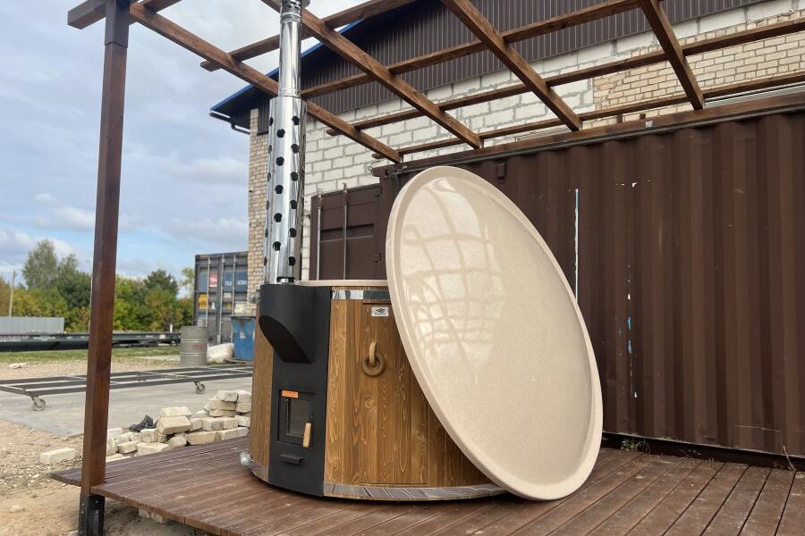 Крышка для купели Скорлупка, цвет бежевый, фото 4