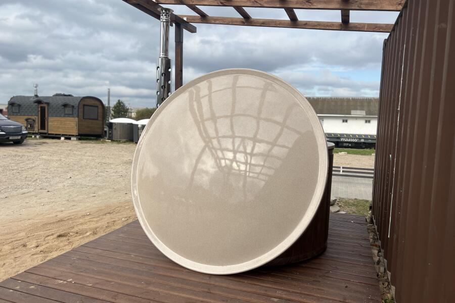 Крышка для купели Скорлупка, цвет бежевый, фото 5