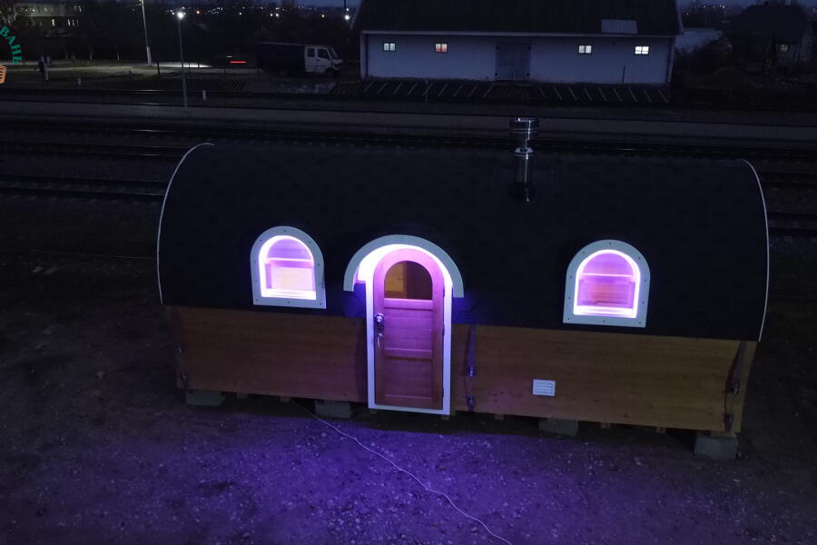 Баня Сундук 6 м, 2 отделения, с подсветкой и душевой, фото 6