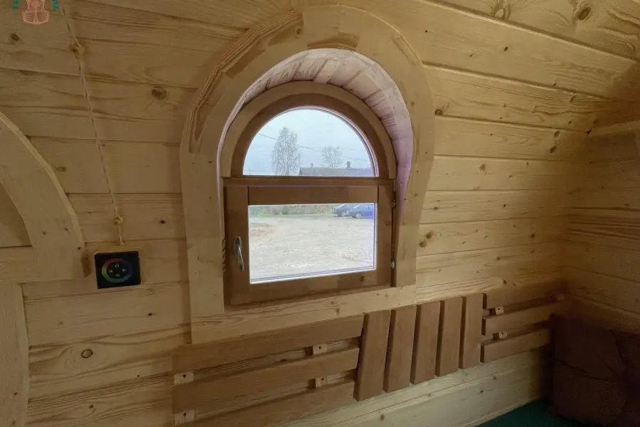 Баня Сундук 6 м, 2 отделения, с подсветкой и душевой, фото 16