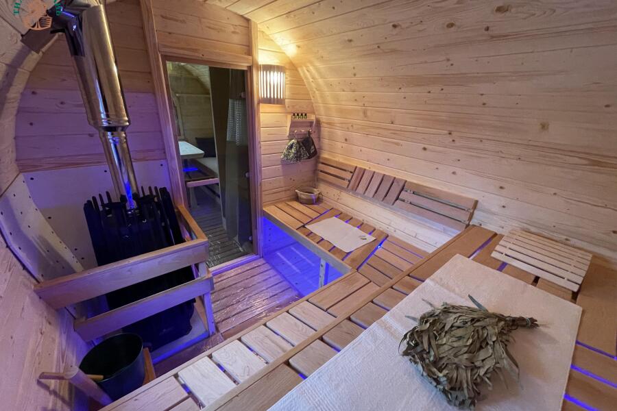 Баня Сундук 6 м, 2 отделения, с подсветкой и душевой, фото 19