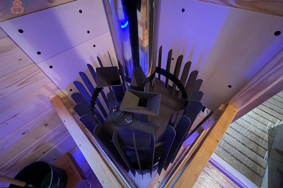 Баня Сундук 6 м, 2 отделения, с подсветкой и душевой, фото 20