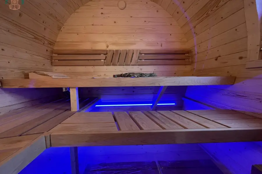 Баня Сундук 6 м, 2 отделения, с подсветкой и душевой, фото 22