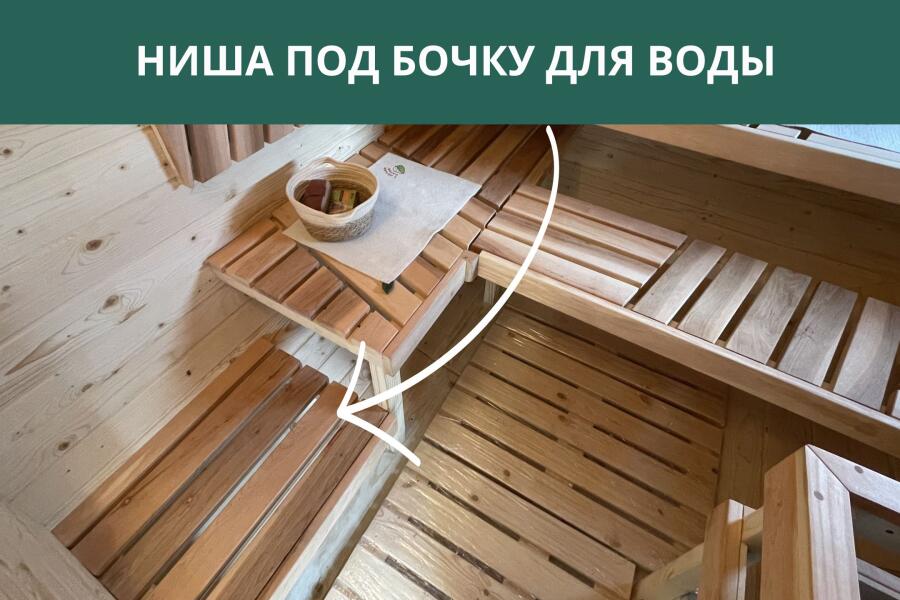 Ниша под бочку для воды, фото 5