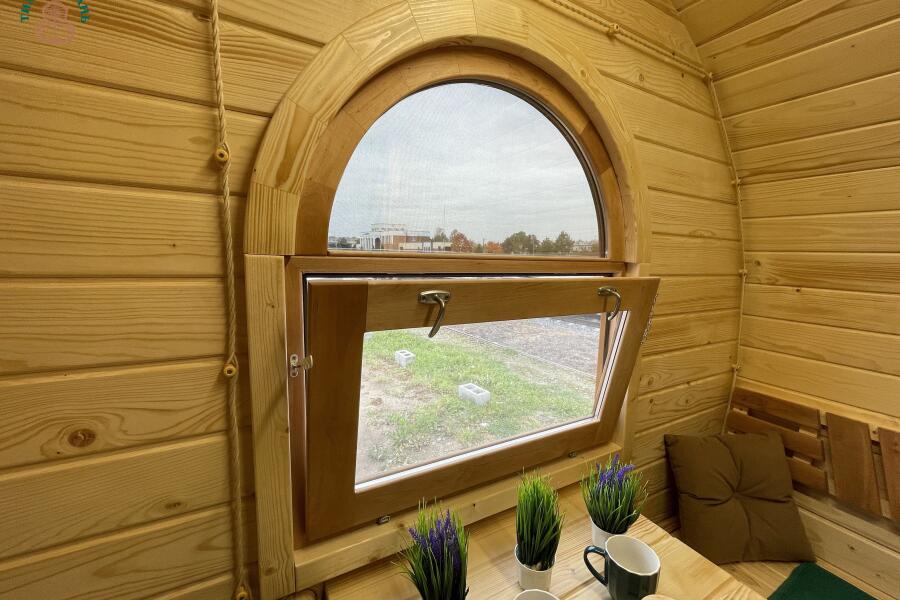 Баня Сундук 5 м, 2 отд, боковой вход, с душевой, топка внутри, фото 17