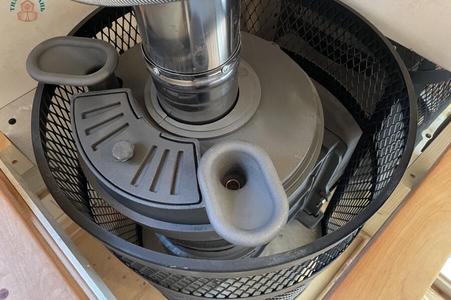 Баня Сундук 5 м, 2 отд, боковой вход, с душевой, топка внутри, фото 27