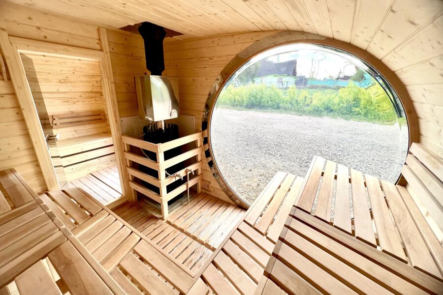 Баня овальная Батискаф 2,4х5 м , фото 18