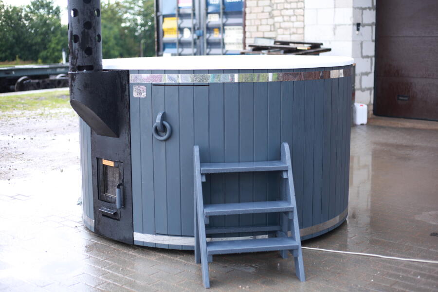 Купель Лагуна 200 c гидромассажем, подсветкой и термокрышкой, фото 6